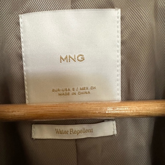 Mango khaki small trench coat - Picture 9 of 11